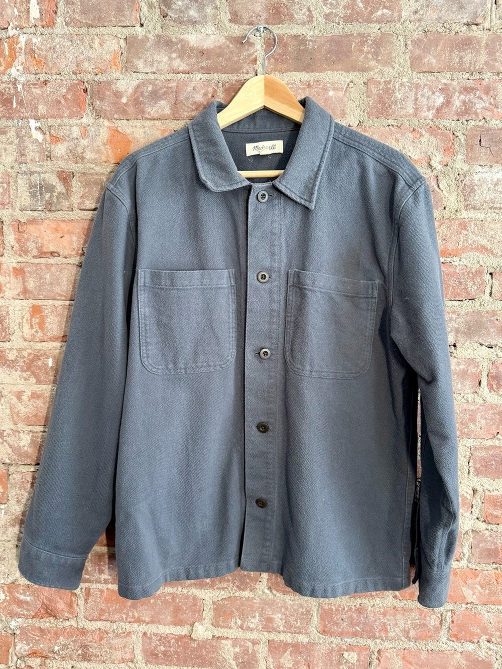 Madewell Charcoal Grey Cotton Chore Jacket